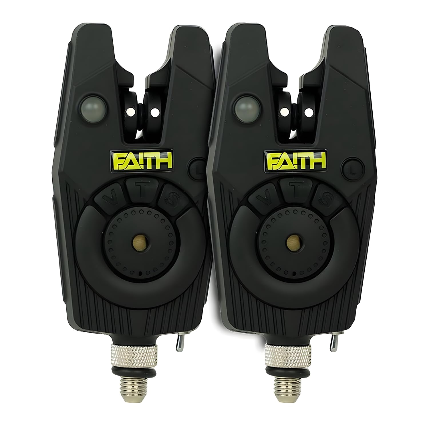 Faith Detektor Beetmelder Set kabellos - 220m Reichweite - Erweiterte Soundeinstellungen - Innovative LED-Anzeige - Anpassbare Empfindlichkeit - Praktischer Koffer - Für ultimatives Angelerlebnis