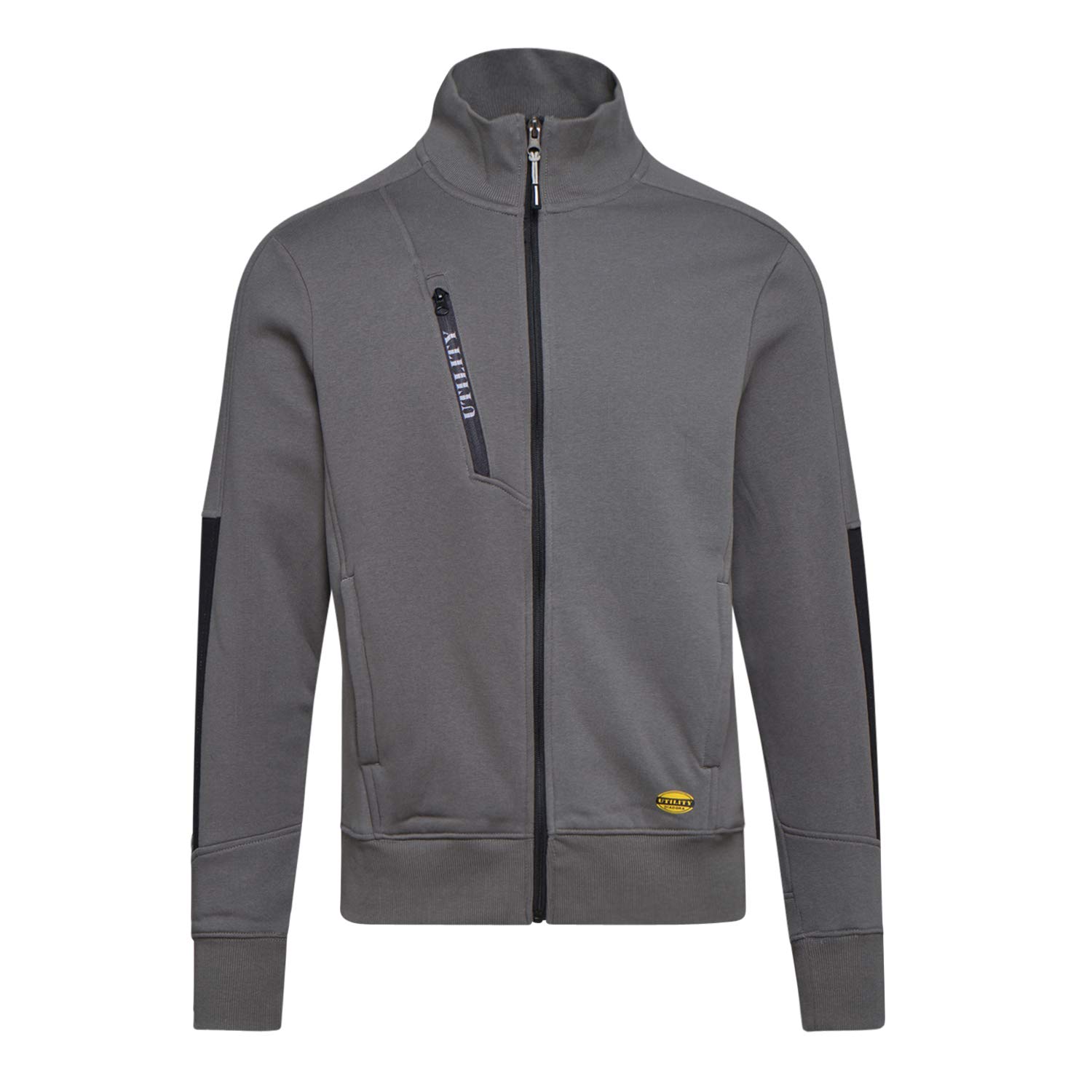 Utility Diadora - Felpa da Lavoro Sweatshirt FZ LITEWORK per Uomo e Donna (EU L)