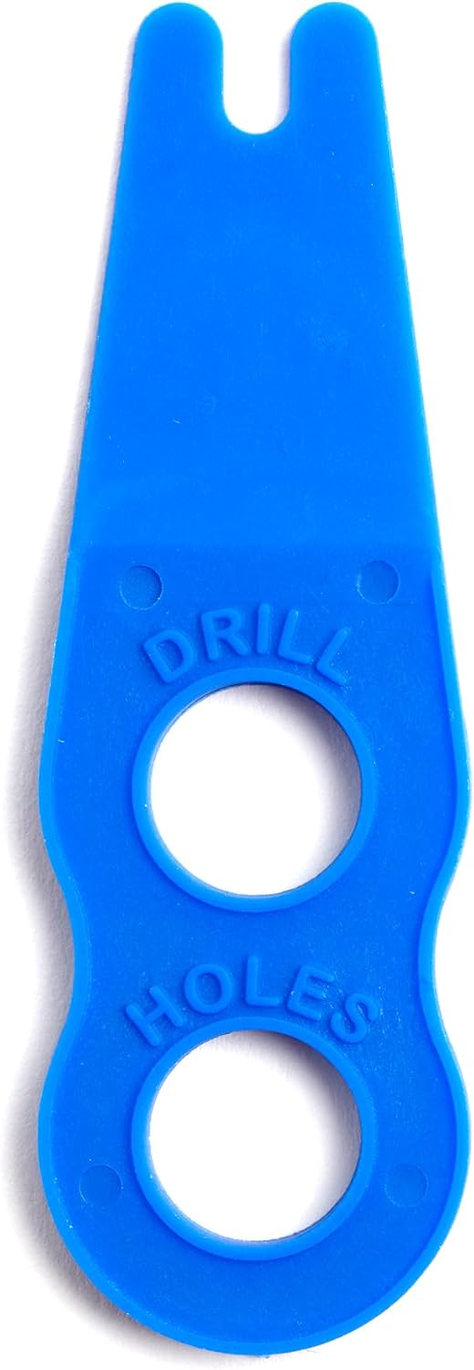 Pinewood Pro Derby Car Wheel Spacer Gauge Tool with Drill Guide | For use on pine derby cars | Correct tightness and wobbles with one precision tool | Perfect for critical adjustments