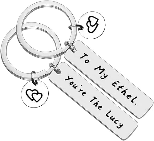 Llavero de regalo para amigos, para programas de televisión, regalos para parejas, regalo de amistad, regalo para novio, novia, regalos para ella,