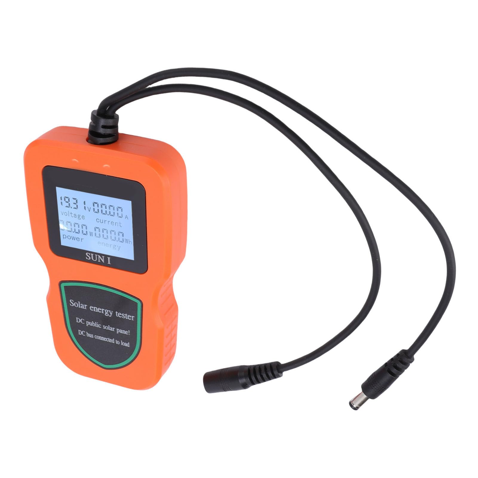 Multimetro Fotovoltaico MPPT Tester Accurato per Pannelli Solari per Uso Residenziale e Commerciale ABS Leggero 1 unità (ORANGE)