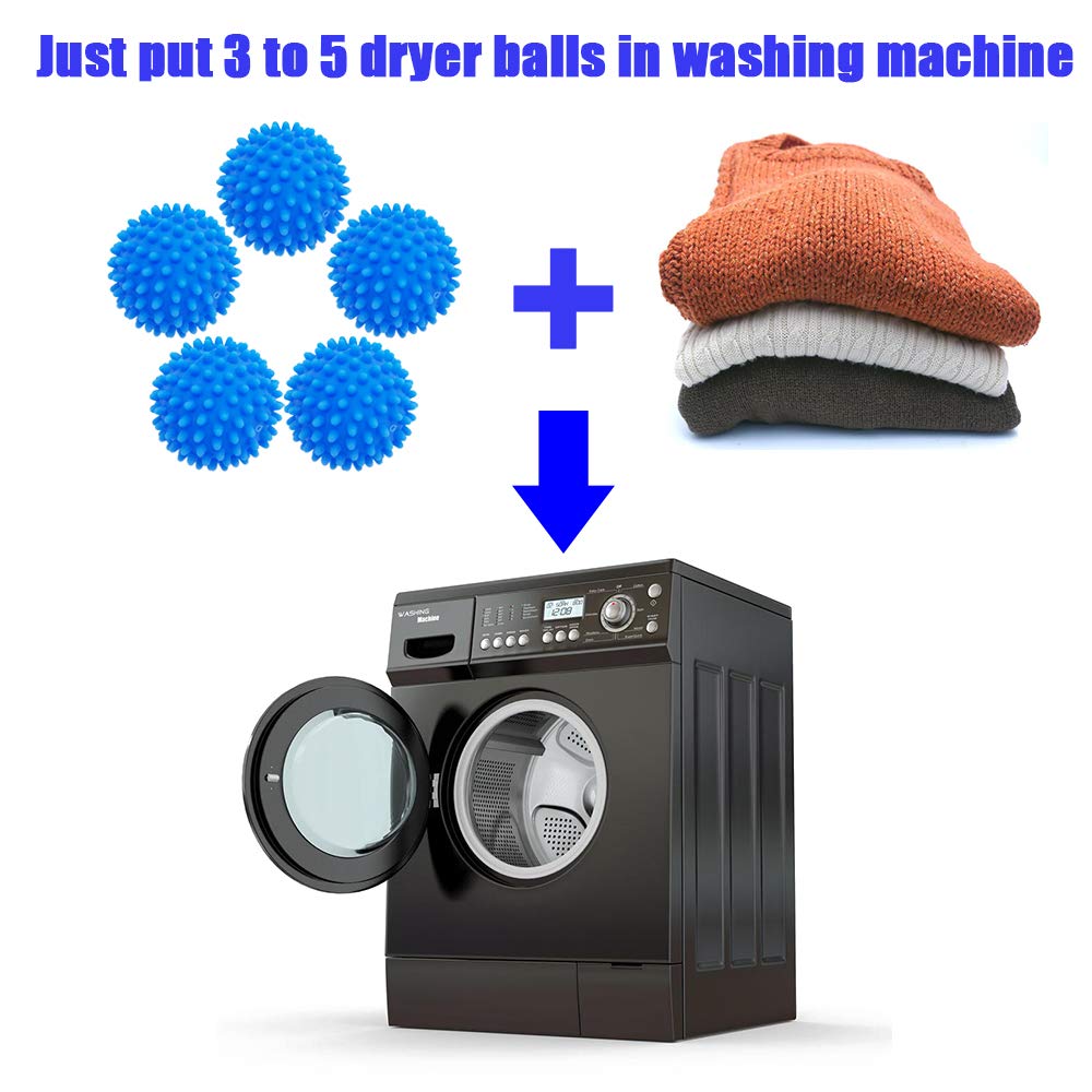 Buy 8 Pack Laundry Dryer Drying Balls,Reusable Fabric Softener