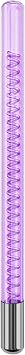 Electrode Wand Glass Tube Handheld Spare Parts for Hi Frequency Instrument Elitzia ETJX006AS Purple TubeTungsten
