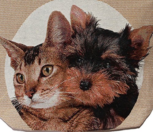 Image of Cat Bohemian Hippie Bag Top Handle Shoulder Tote Handbag Big Siz
