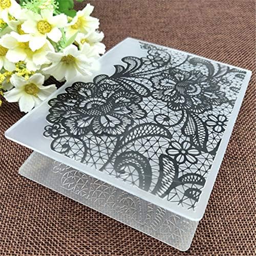 Flowers Print DIY Plastic Embossing Folders for DIY Scrapbooking Paper Craft. Card Making Decoration Supplies