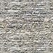 Melody Jane Dollhouse Embossed Grey Stone Wall Exterior DIY Card Sheet 1:12 Scale