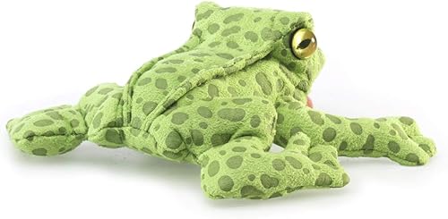 Miniatura 3 de Folkmanis Peluche de marioneta de dedo de rana, verde, 1 EA