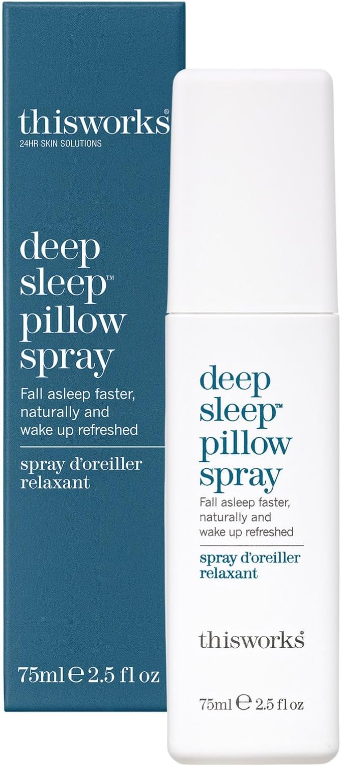 Deep Sleep Pillow Spray, Infused with Lavender, Camomile and Vetivert - Science-Backed Natural Pillow Mist to Aid Sleep