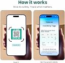 Letstrack Call & Locate Inventory Smart QR Code Labels | Color Coded Scannable Stickers for Storage Bins, Moving Containers & Organization | Pack and Track Inventory on iOS & Android App- Pack of 96 gallery image