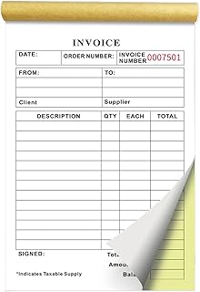 Livre de caisse pour comptabilité, chéquier financier portable et polyvalent, livre de caisse polyvalent pour la gestion financière, pour le bureau à domicile, la comptabilité, l'argent, les factures