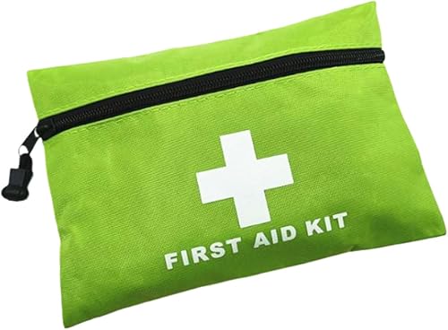 Miniatura 14 de Bolsa roja de primeros auxilios de emergencia, pequeña bolsa vacía de rescate de viaje para almacenamiento de primeros auxilios, bolsillo para rosa