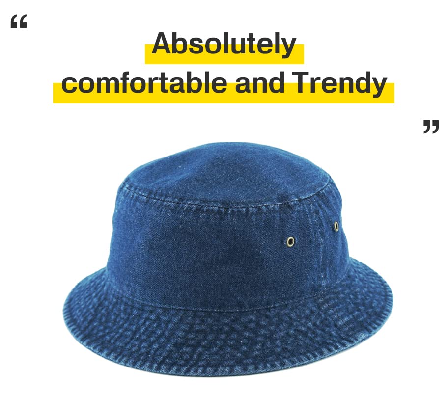 Image of KBETHOS 100% Cotton Washed Bucket Hat