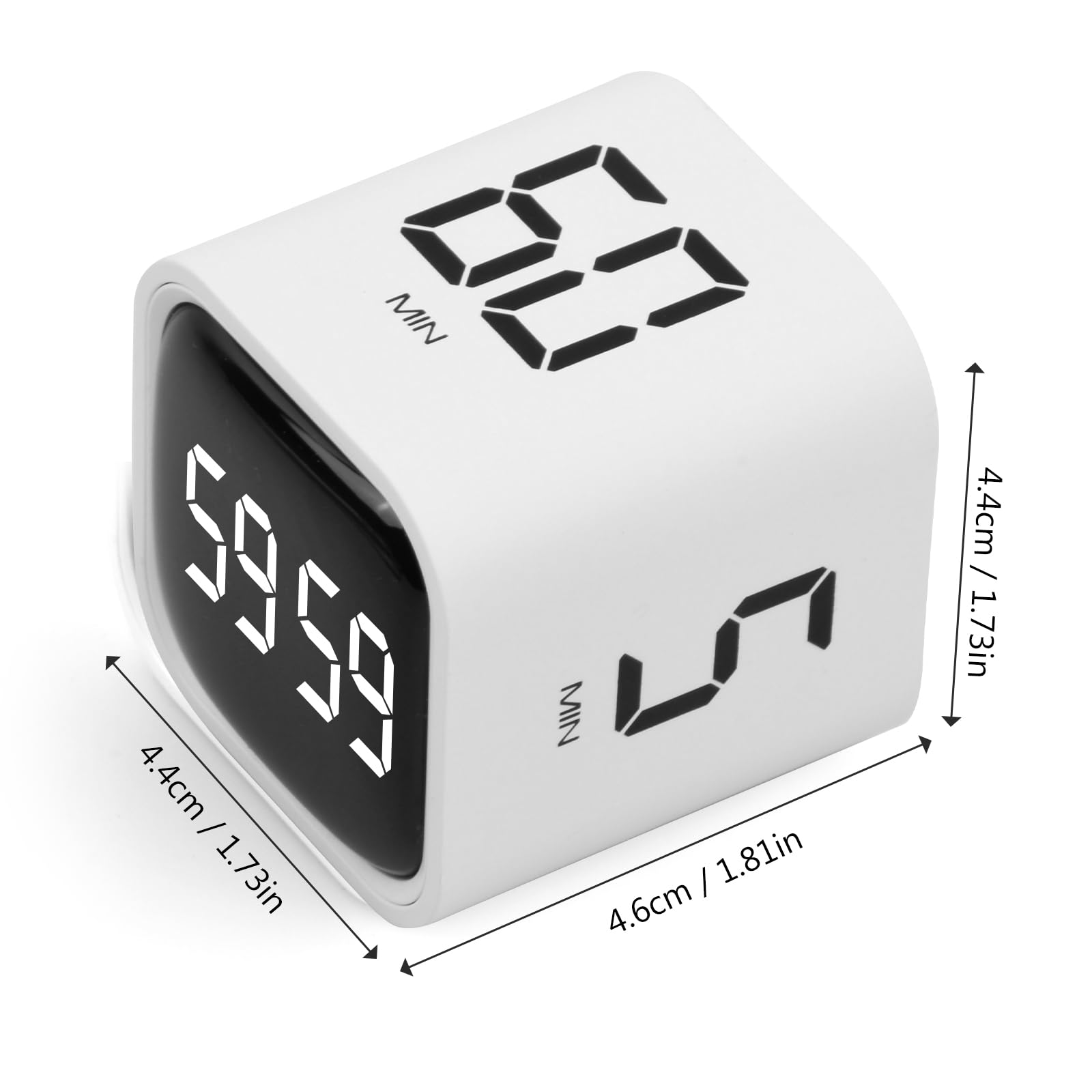 Digital Cube Timer, Küchentimer Schwerkraftsensor Flip Digital Timer Digital Cube Timer, Küchentimer Schwerkraftsensor Flip Digital Timer