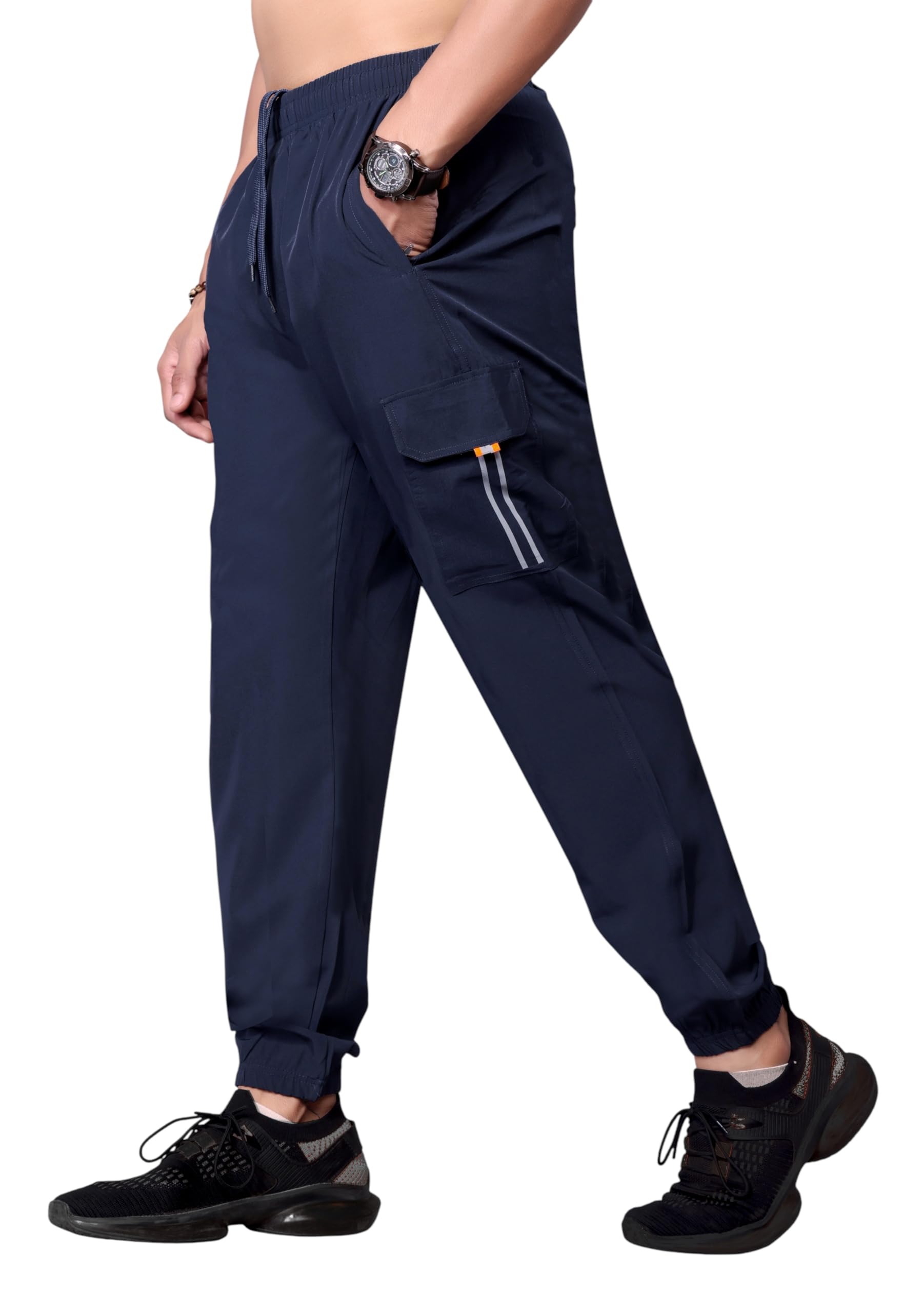 Track Pants for Man with Zipper Pocket || Track Pants for Man