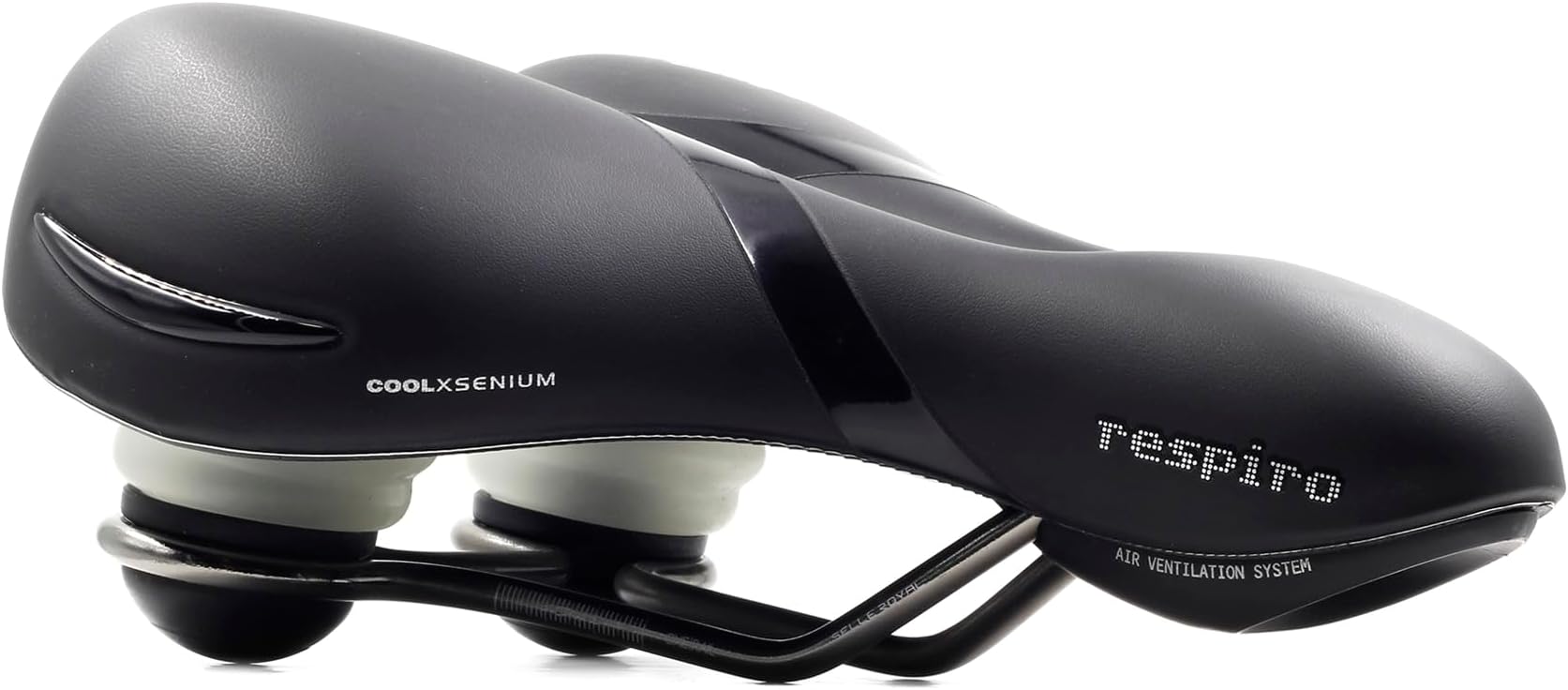 Respiro, Unisex Bike Seat with Ventilation Channel for Extra Comfort