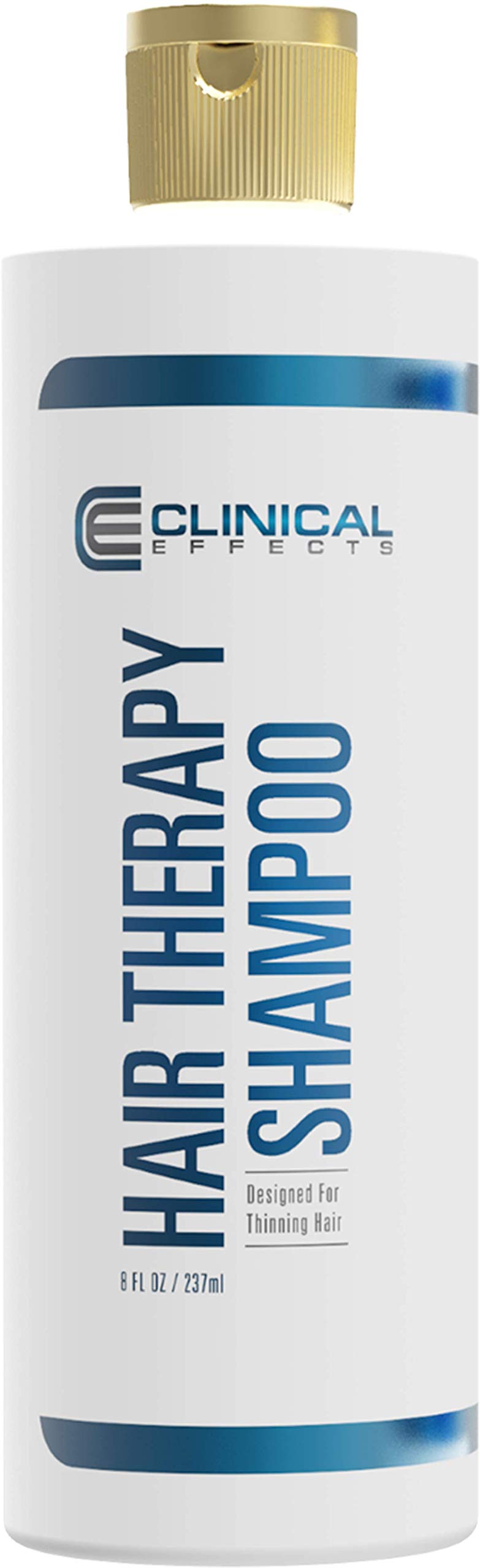 Clinical Effects: Hair Therapy Shampoo – Hair Growth Shampoo – 8 Fl Oz – All Natural, DHT Blocking Ingredients with Biotin, AnaGain and Baicapil - Hair Care and Hair Loss Solution for Men and Women