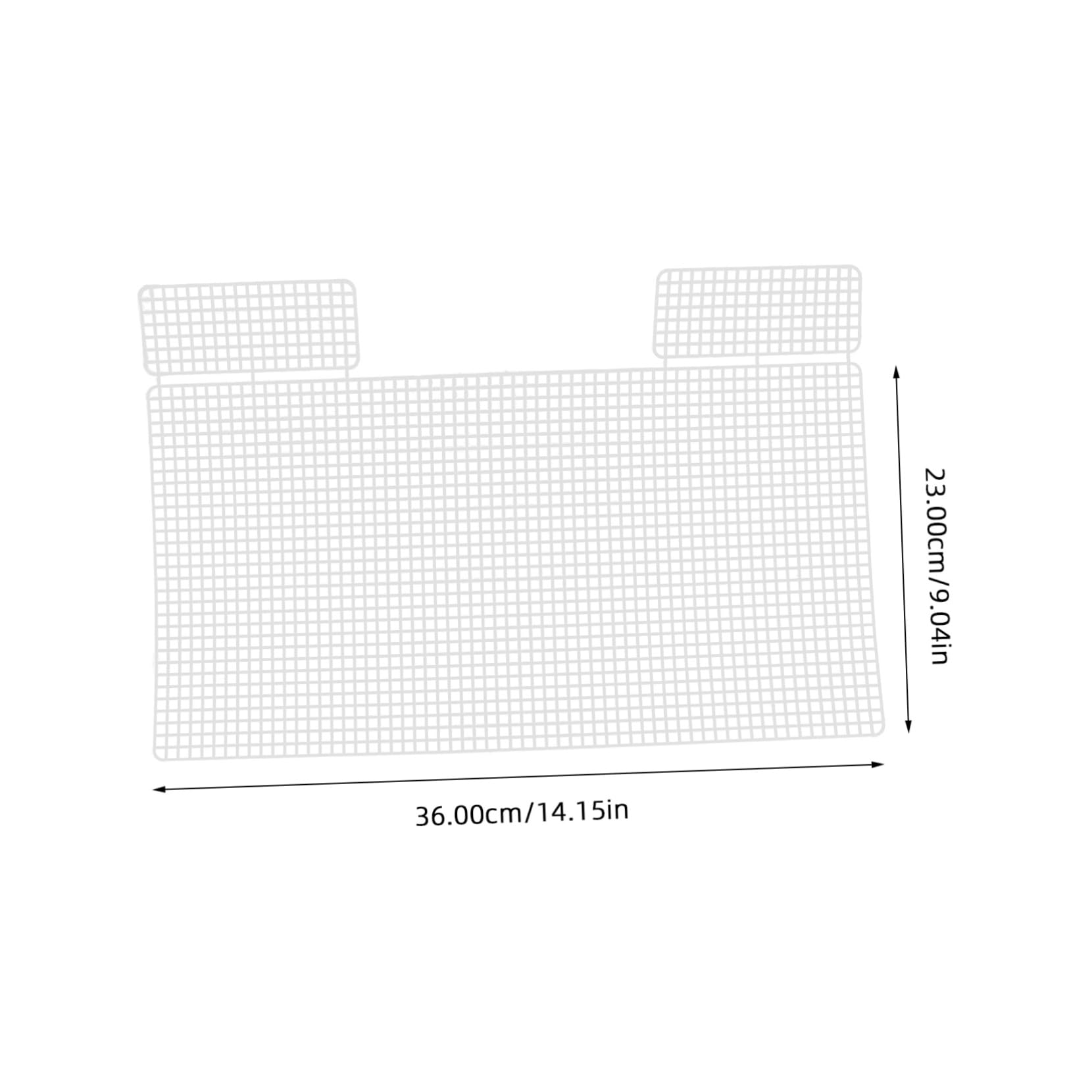 Veemoon DIY Mesh Sheets 4pcs Plastic Mesh for Bag Making Crochet Bag Supplies Screen Weave DIY