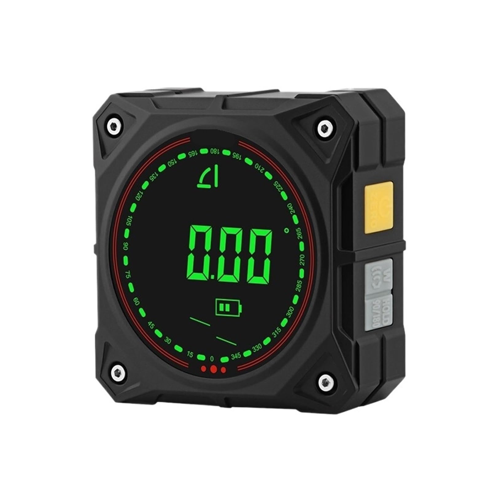 Evpeoetcpc One Color Multifunctional Digital Inclinometer, 181-122 Electronic Level Angle Gauge With Magnetic Digital Lcd Angle Protractor