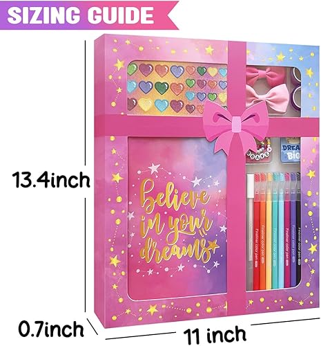 Miniatura 4 de Kit de diario de bricolaje para niñas, juguetes para edades de 8 a 14 años y regalos de cumpleaños para niñas, regalos para niñas de 6, 7, 8, 9, 10,