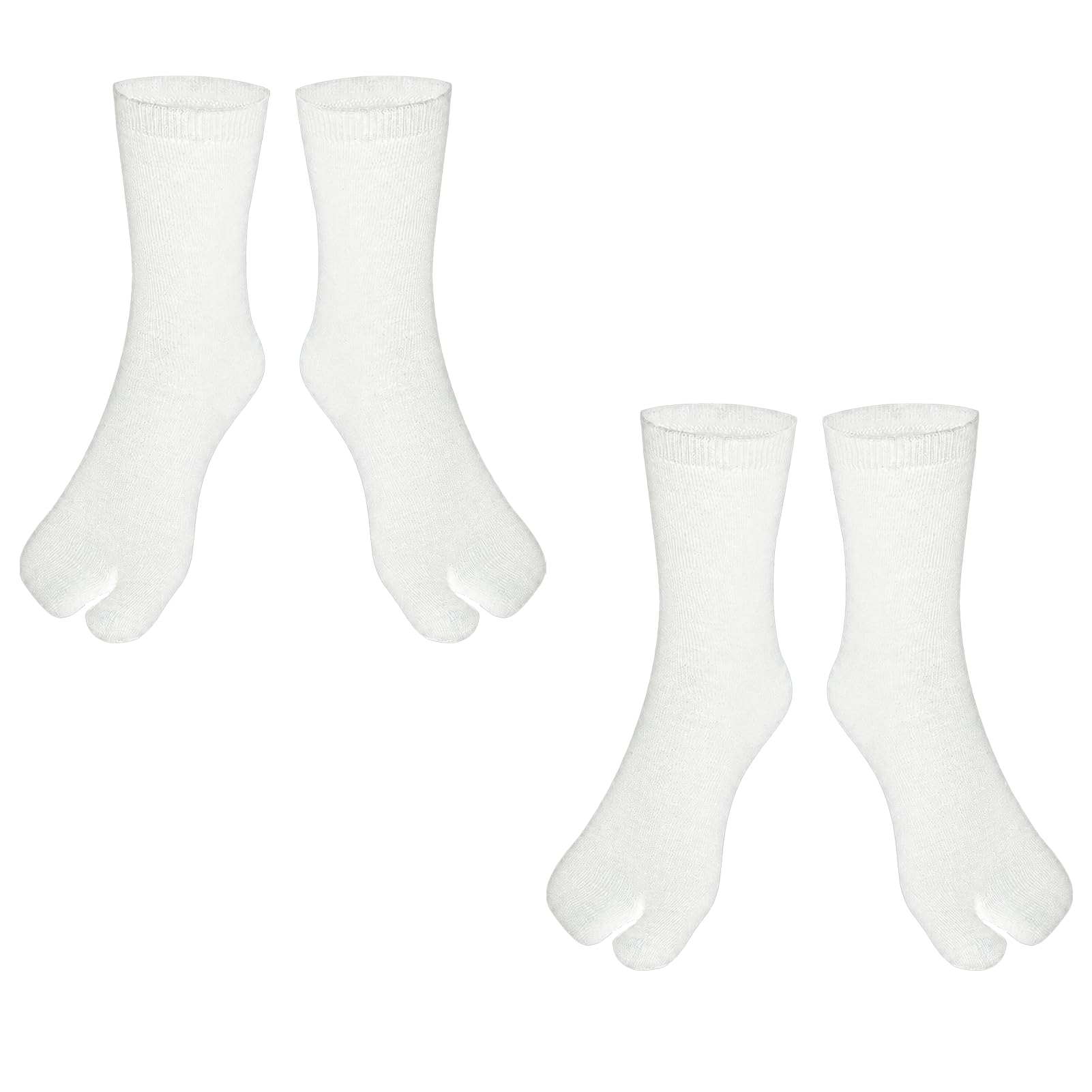TENQUAN Tabi Socken für Zehentrenner & Sandalen Split-Toe-Socken Flip Flop | Geteilte Flip Flop Socken Zehensocken Elastisch Toe Socks für Damen und Männer