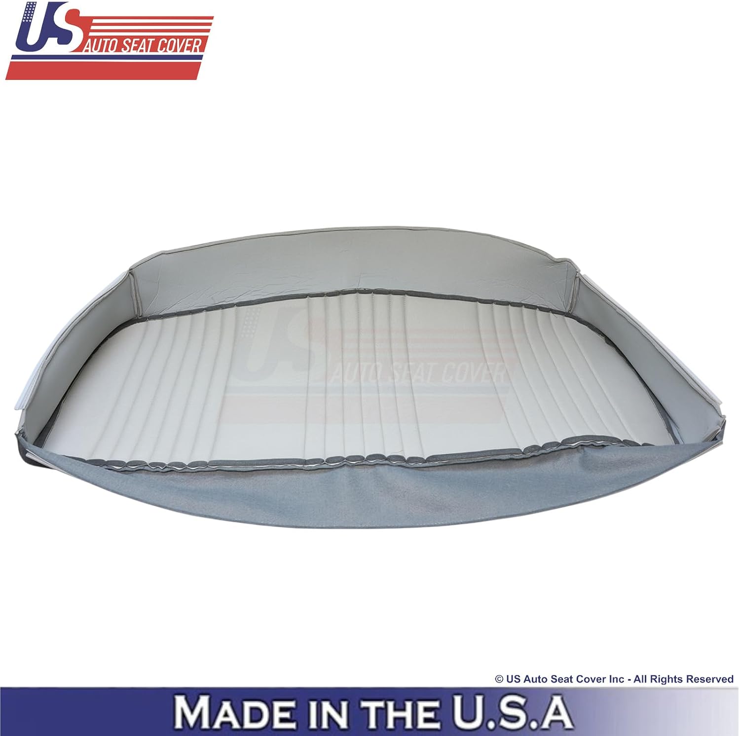 1992-1996 fits Ford F-150 Leatherette Rear Bench Replacement Covers Lapis Blue