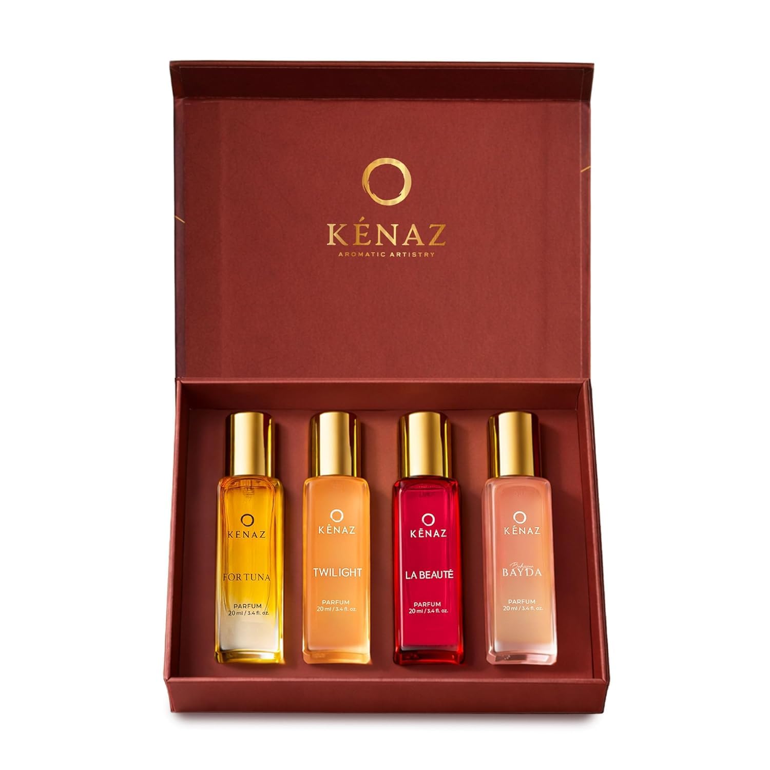 Smart Class Floral Fruity Perfume Oil Gift Set for Women, Fortuna Twilight La Beaute Bahiya Bayda, 4 x 20ml, 12Hr Long Lasting-picture-35