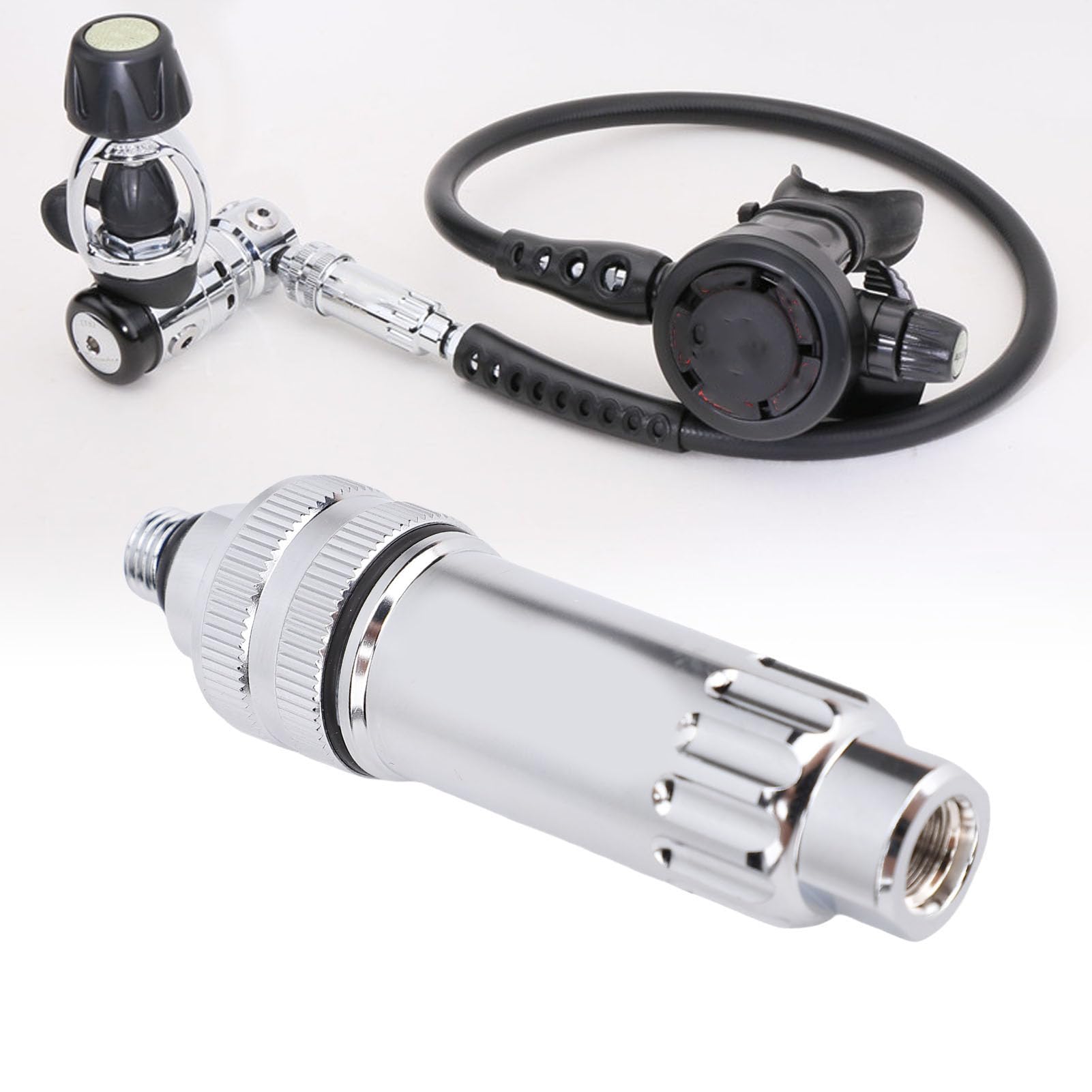 AMONIDA Filtro de Cilindro de Buceo, Accesorio Humidificador de Filtro de Respirador Sumergible Portátil, para Aventuras Submarinas