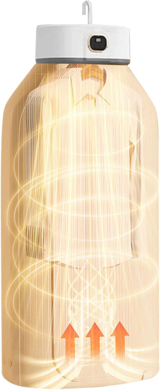 Mini Dryer for Clothes 10kg Capacity Low Noise Foldable Drying Machine