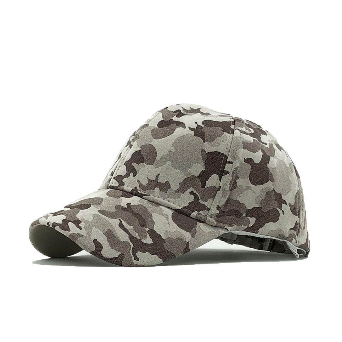 Wentao Unisex Camel Men's Women's Graffiti Camouflage Adjustable Baseball Cap Outdoor Cap Street Leisure Outdoor Sports Mountaineering Camping Trendy Hip-Hop Style Cap