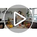 Canoly C16 Cold Press Juicer, 6" Extra Wide Feed Chute, 3-IN-1 Strainers (Juice & Sorbet & Nut Milk), Powerful AC Brushless Motor, Self Precut System, Juicer Machines with BPA-Free (Space Gray)
