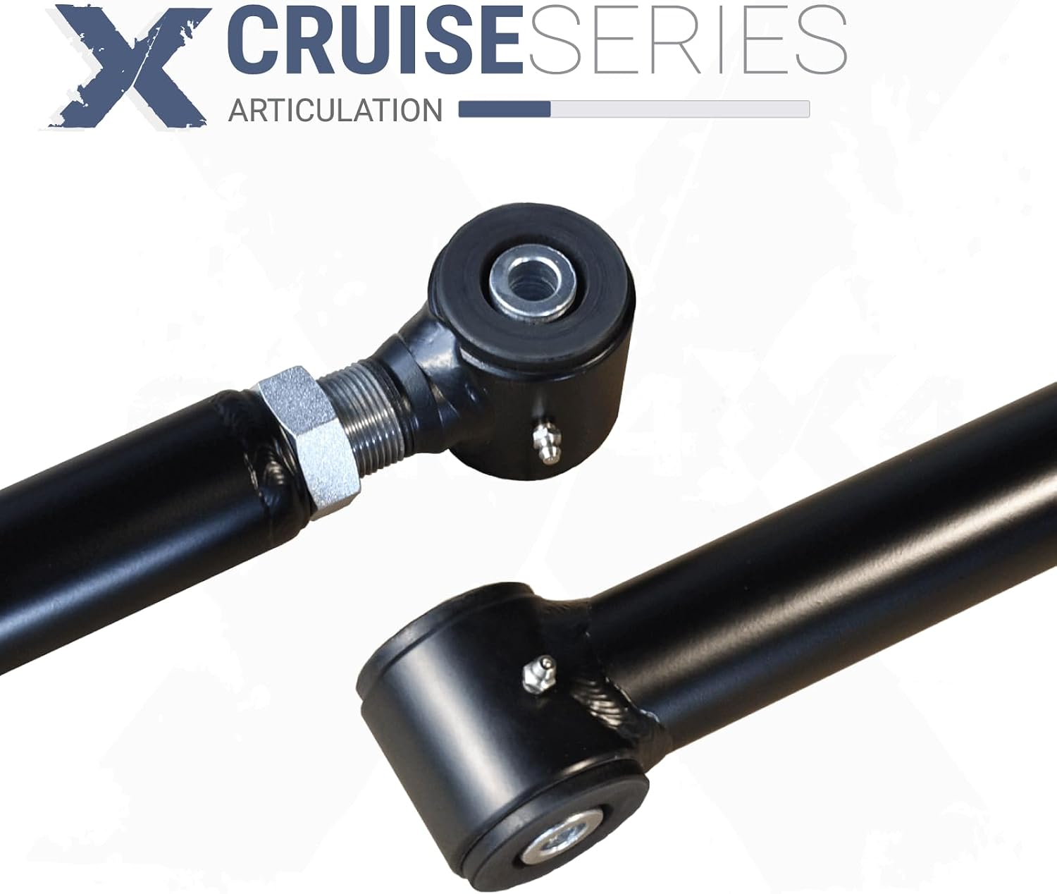 CORE 4X4 - Jeep Wrangler JK/JKU 07-18 10pc Cruise Series Adjustable Control Arm, Track Bar Kit