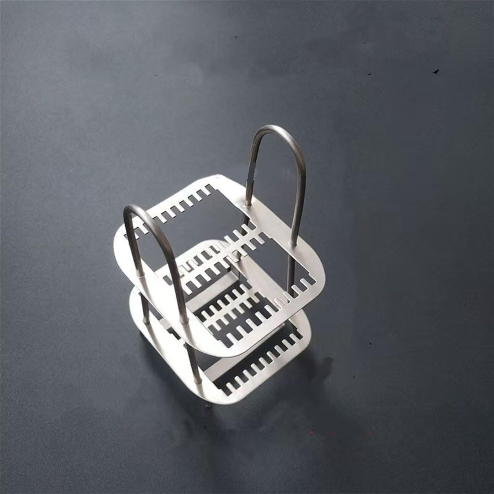 Zestaw stojaków do barwienia szkiełek ze stali nierdzewnej i miedzi – 5 sztuk do badań laboratoryjnych i zastosowań naukowych(Stainless steel 20)