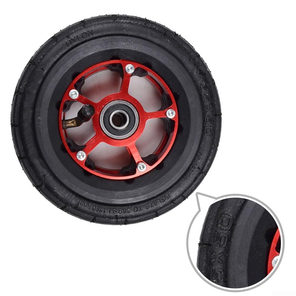 Roue de skateboard électrique de qualité supérieure de 155 mm avec moyeu en alliage d'aluminium