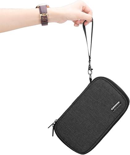 Vista 19 de Estuche de viaje de suministros para diabéticos de Luxja, LX027-02(new), Versión 1, Púrpura, 1