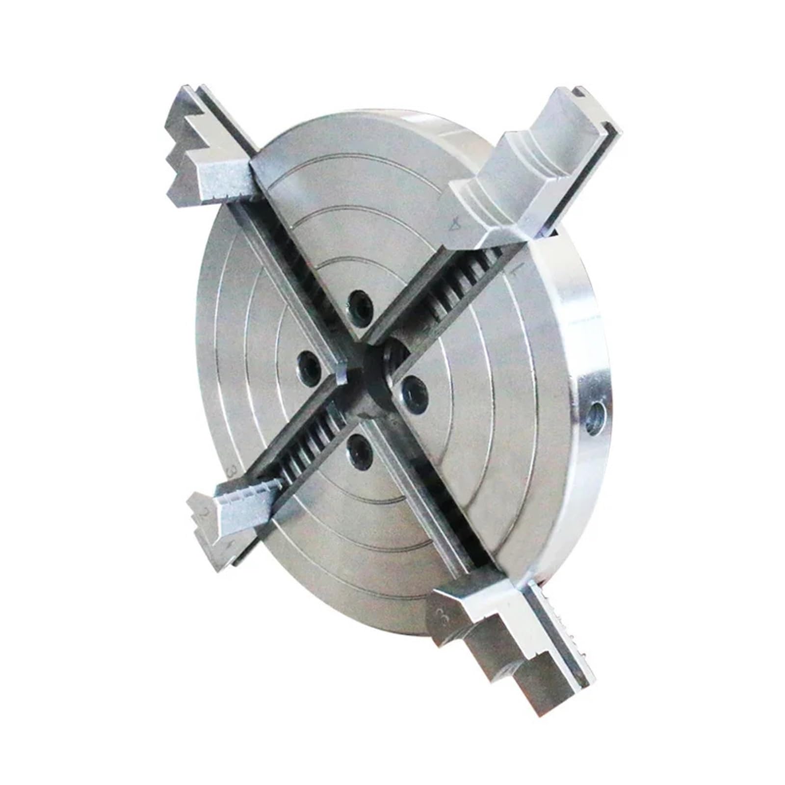 Abrazadera de portabrocas de cuenco de torno autocentrante de 4 mordazas de 6 pulgadas - Portabrocas compacto y duradero for tornos de metal