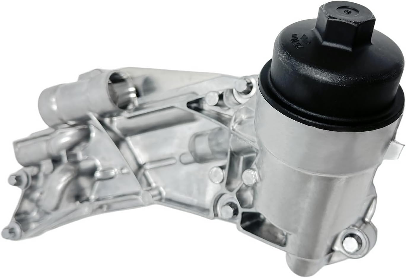 93186324 Engine Oil Cooler Oil Filter Housing Assembly with Gaskets Compatible with Chevy Aveo Aveo5 Cruze Sonic, Buick Cascada, Pontiac G3, Saturn Astra, 1.6L 1.8L, Replaces 12992593, 55353323