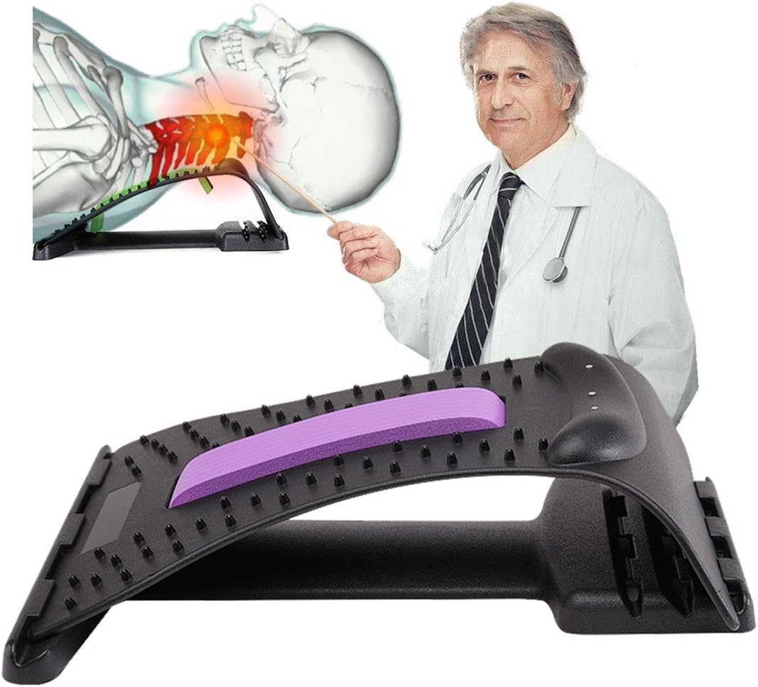 Neck Pillow, Cervical Traction Pillow Portable Cervical Vertebra Tool to Release Stress Upper