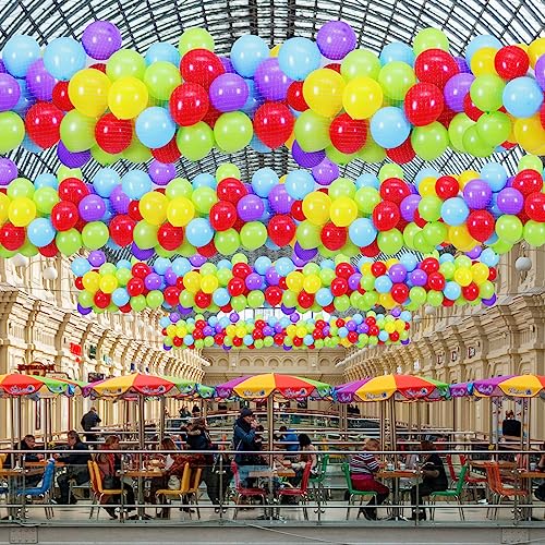 Haull Balloon Drop Net for Ceiling Release Wedding Birthday Balloon Drop Net for New Years Celebration Baby Shower Graduation Decoration Party Supplies(15.8 x 3.3 ft)