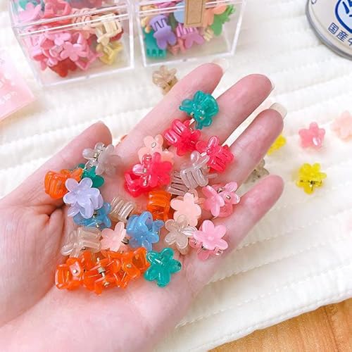 Clipe de Garra para Bebês Meninas, Acrílico Requintado e Moderno e Adorável Cartoom 36 Peças Mini Cl