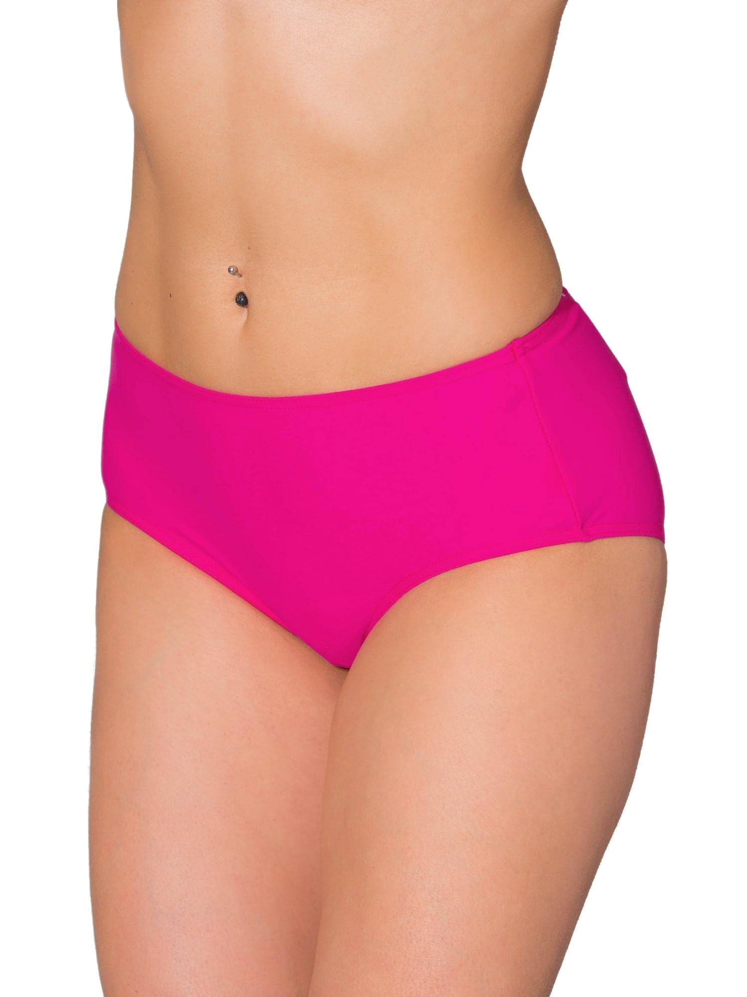 Aquarti Bragas de Bikini Clásica con Laterales Anchos Mujer