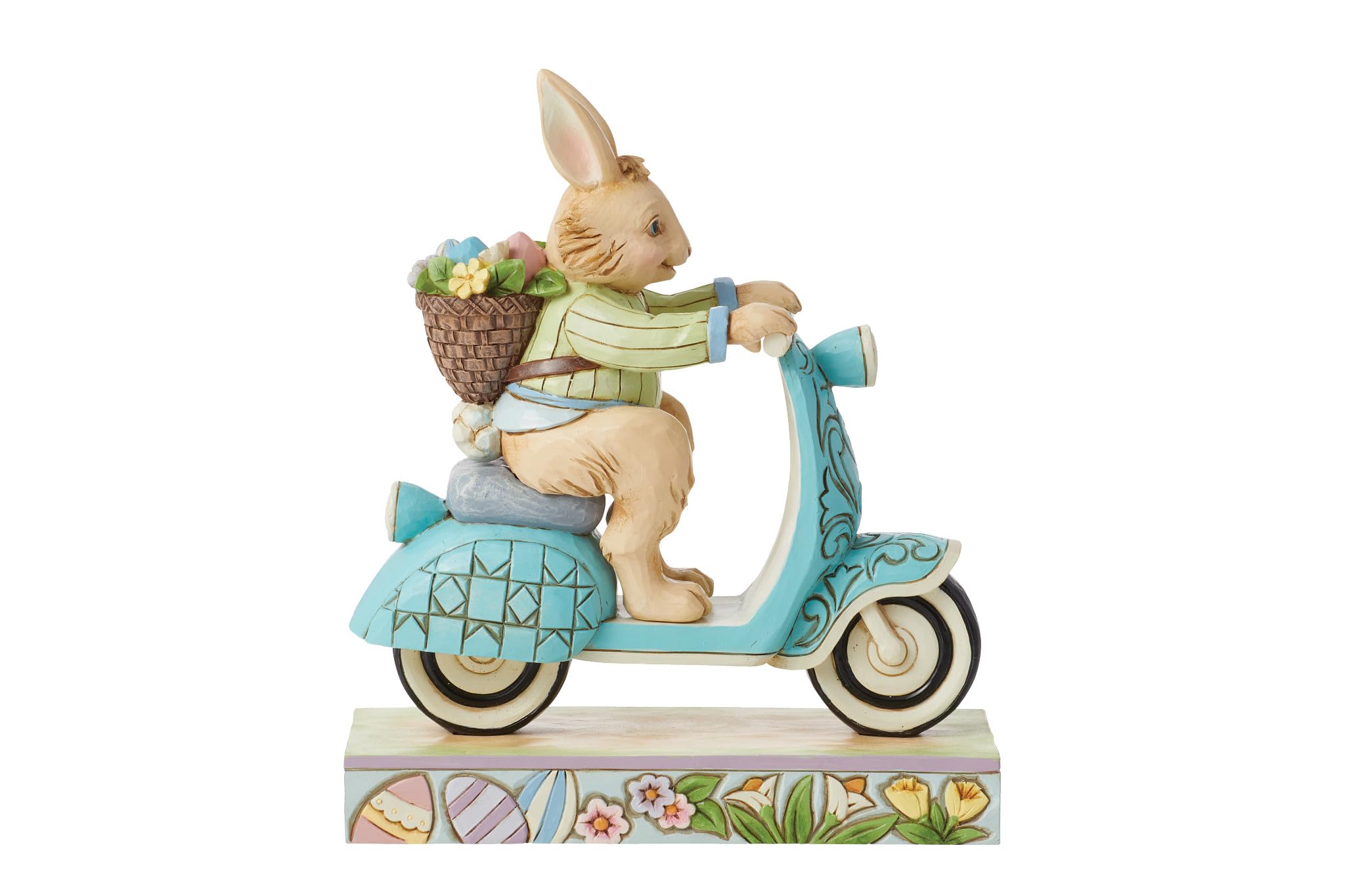 Amazon.com: Enesco Jim Shore Heartwood Creek Easter Bunny Riding