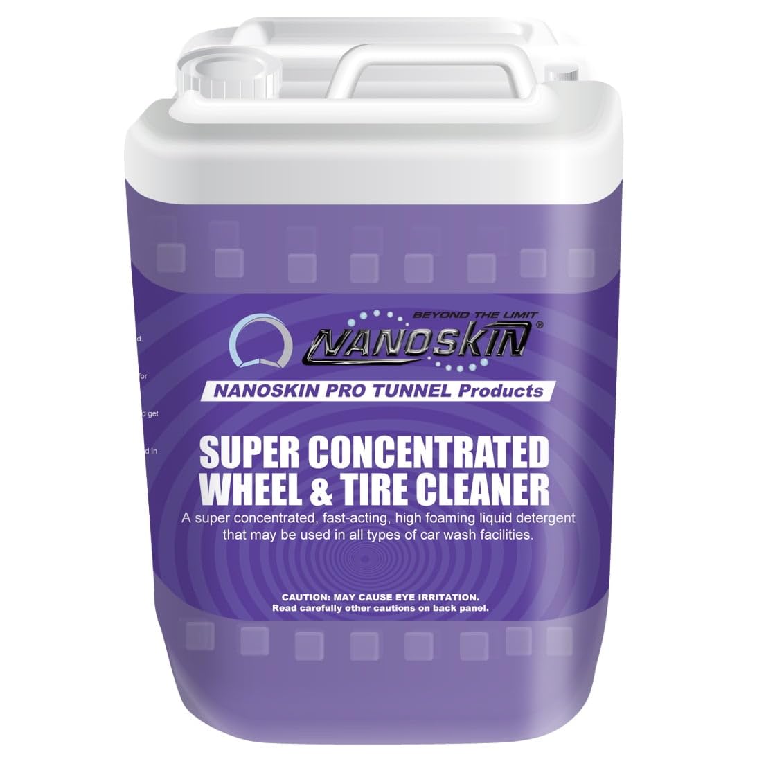 Nanoskin Car Wash Tunnel Series Super Concentrated Wheel & TIRE Cleaner (Dilution Ratio: 40:1) [NA-SWC640], 5 Gallons
