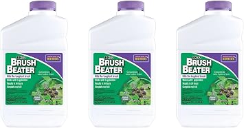 Bonide Poison Products 331 Concentrate Brush Weed Killer, 32-Ounce, Pack of 3