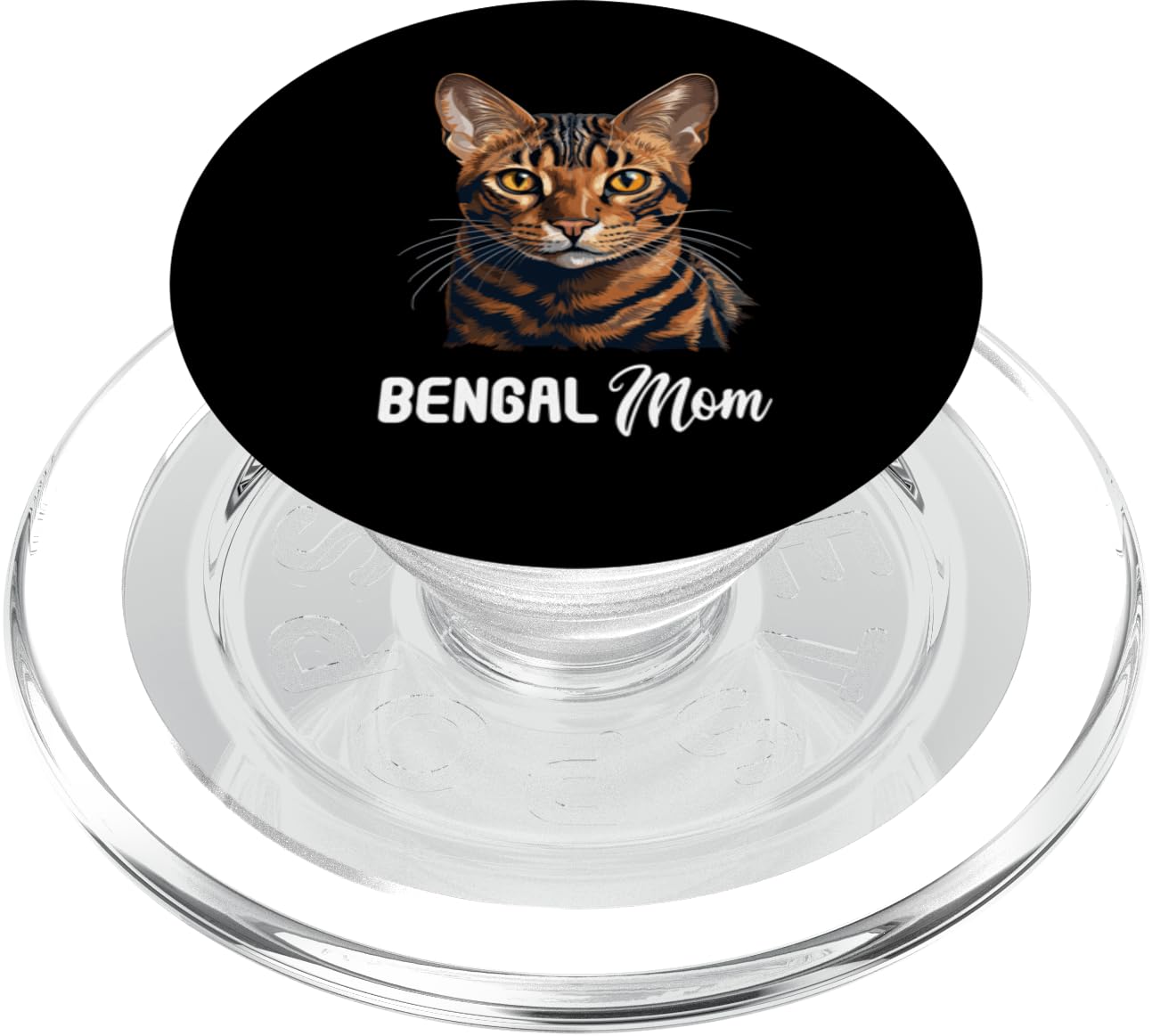 Bengal Cats Bengal Cat Mom PopSockets PopGrip for MagSafe