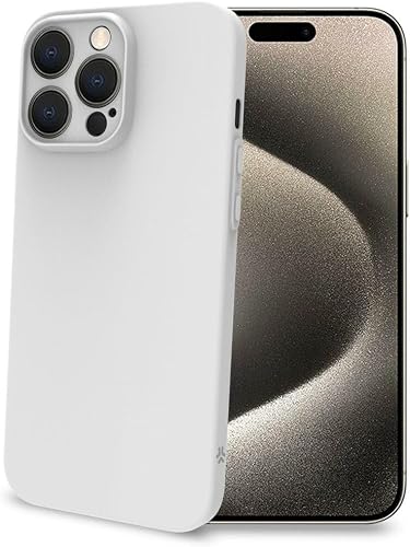 Housse pour téléphone Portable Celly iPhone 16 Pro Max Blanc - Marque : Celly - 