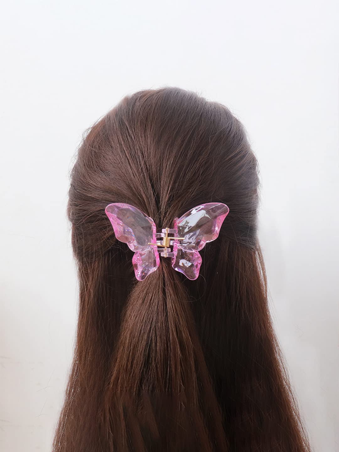 4 Pcs Butterfly Claw Hair Clips Set, Elegant Design