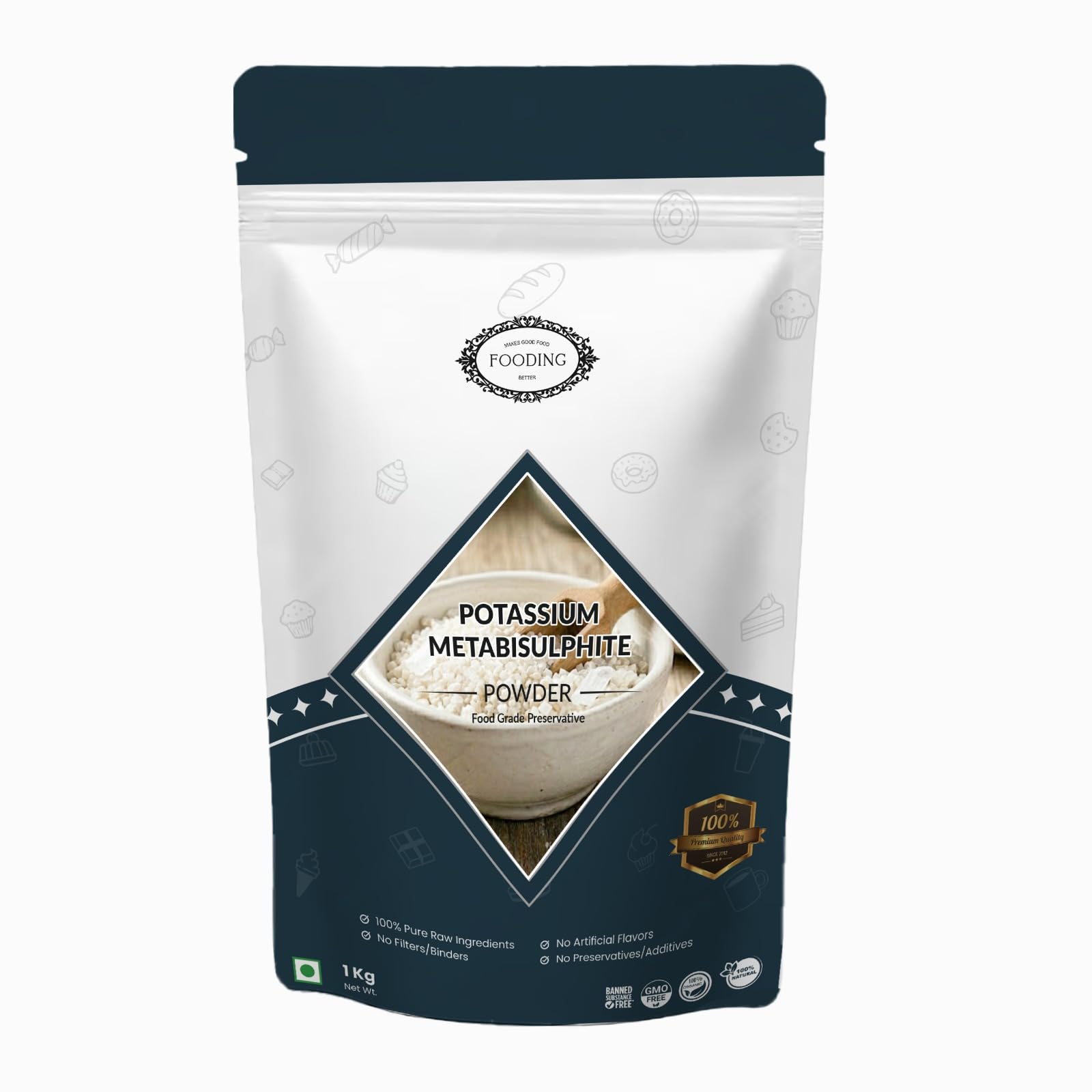 Fooding Potassium Metabisulphite 1 KG-picture-30