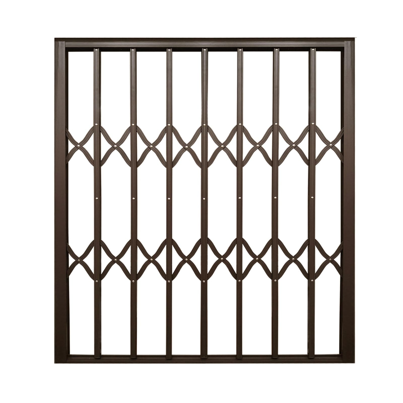 Recinzioni di sicurezza e inferriate antifurto, protezioni for ringhiere di balconi e finestre pieghevoli for impieghi gravosi, for la sicurezza dei bambini in casa(W35.4xH43.3"90X110CM)