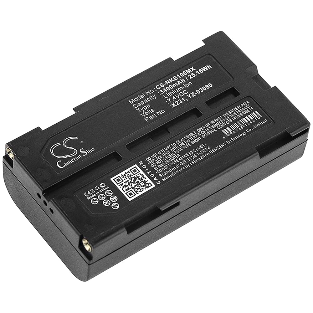 Replacement Battery for Nihon Kohden WEE-1000 7.4V/2600mA