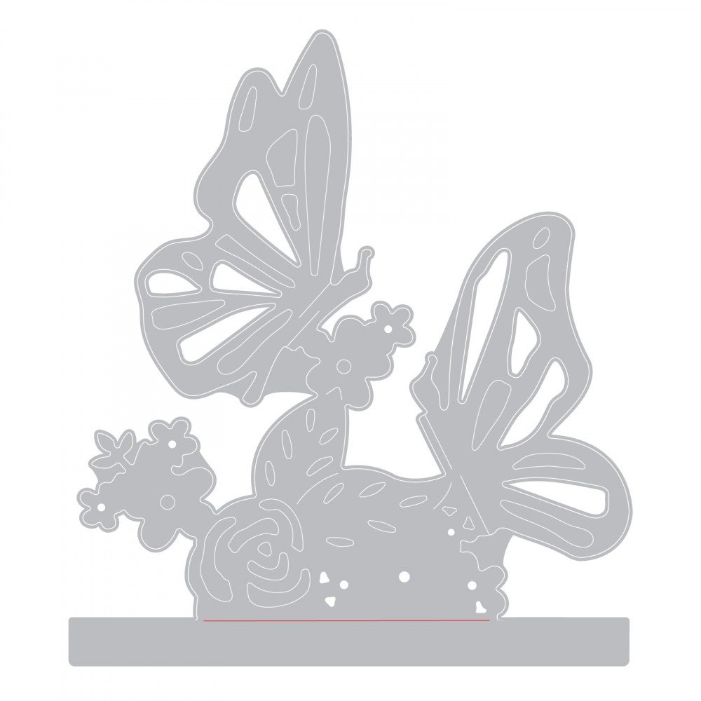 Fustella Sizzix thinlits cut farfalla 4 fustelle per Big Shot farfalle 659707 eB